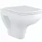 Wc csésze  Colour Clean On fali lassított záródású ülőkével