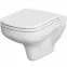 Wc csésze  Colour Clean On fali lassított záródású ülőkével,2