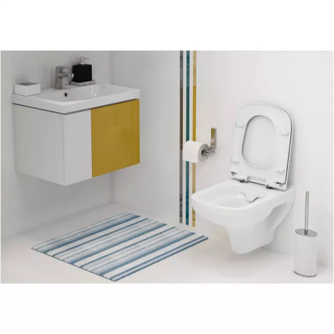 Wc csésze  Colour Clean On fali lassított záródású ülőkével