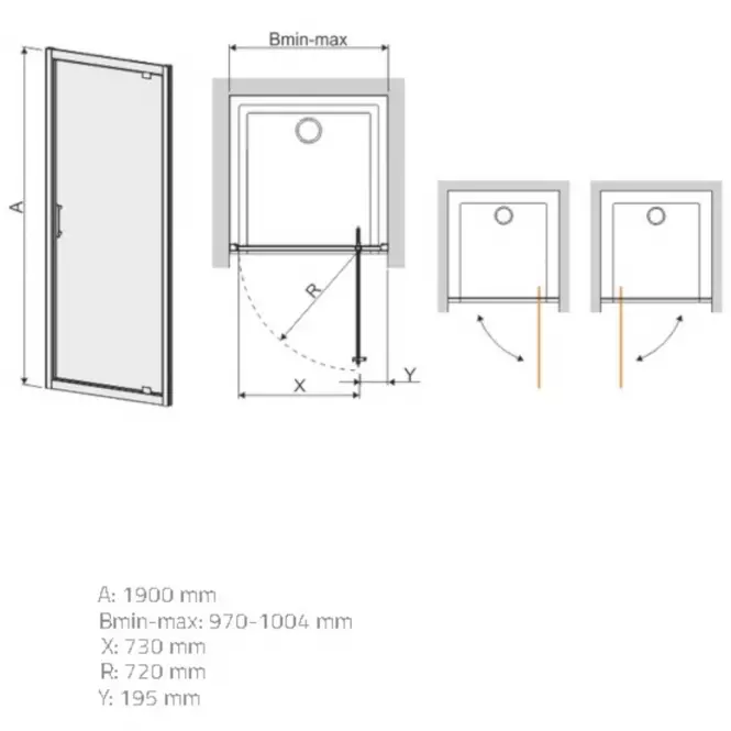 Zuhanyajtó Dj/Tx5b 100 W15 Sb Glass Protect,2