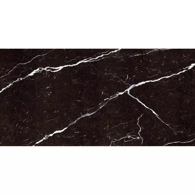 Csempe Gres Black Marquina High Glossy Rekt. 60/120