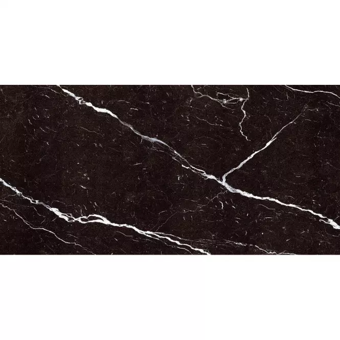 Csempe Gres Black Marquina High Glossy Rekt. 60/120