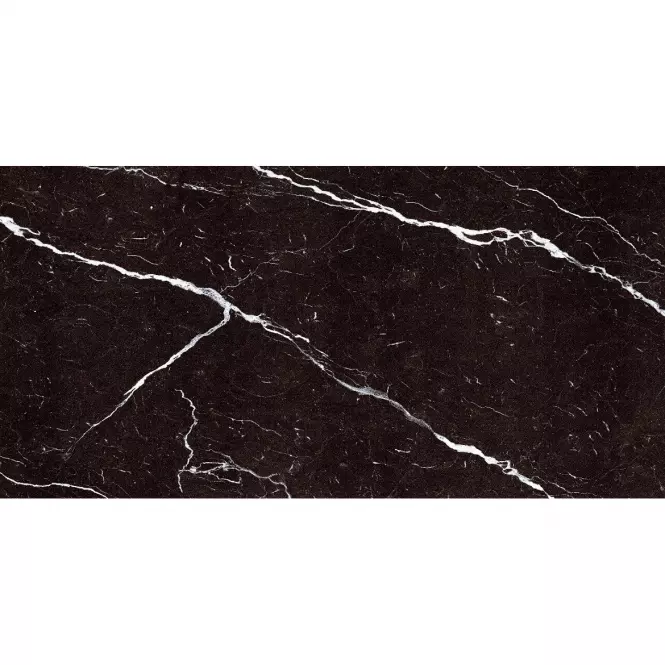 Csempe Gres Black Marquina High Glossy Rekt. 60/120