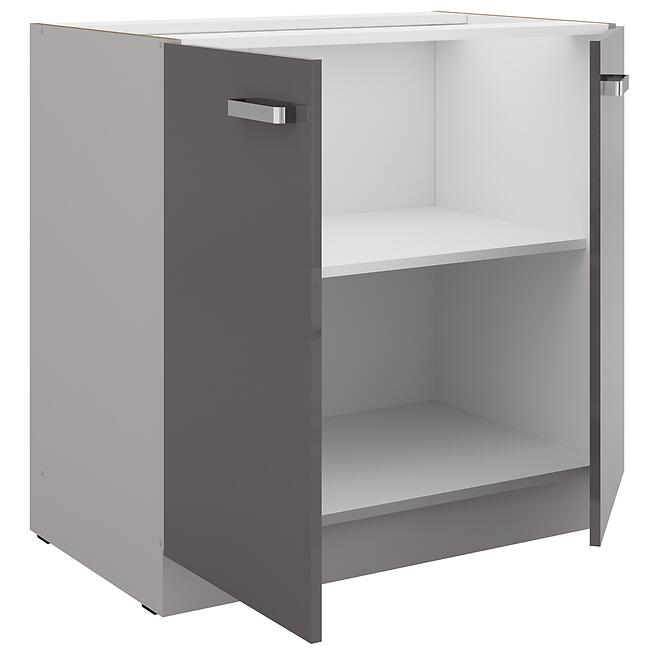 Konyhaszekrény Grey 80d 2f bb