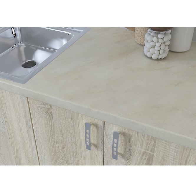Konyhai munkalap 60cm világos nubian,4