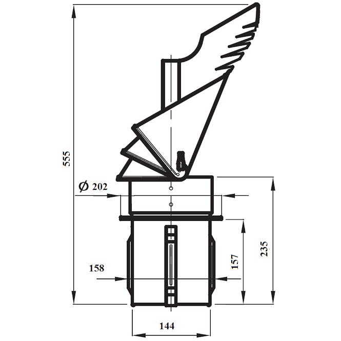 Rotowent Dragon RO150CH-DR-PT