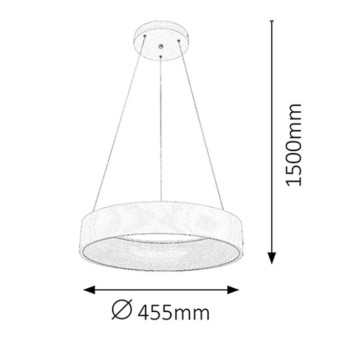 Lámpa Adeline 2509 LED 26W LW