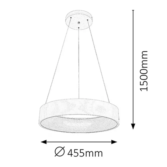 Lámpa Adeline 2509 LED 26W LW,3