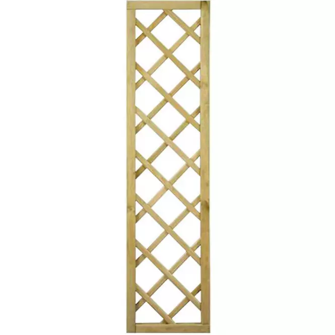 Fa kerítés panel R34 egyenes 40x180