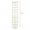 Fa kerítés panel Kinga B38H180,2