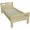 Ágy Prezydent 90x200 természetes fenyő,3