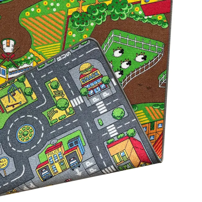 Szőnyeg Kids 1,0/1,5 City farm duoplay,15