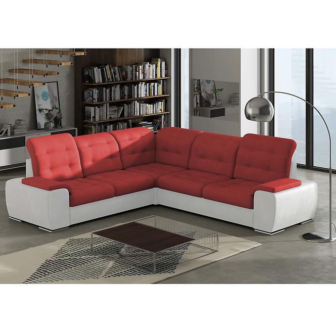 Sarok ülőgarnitúra Combi 3 L Bahama 25 + Soft 31
