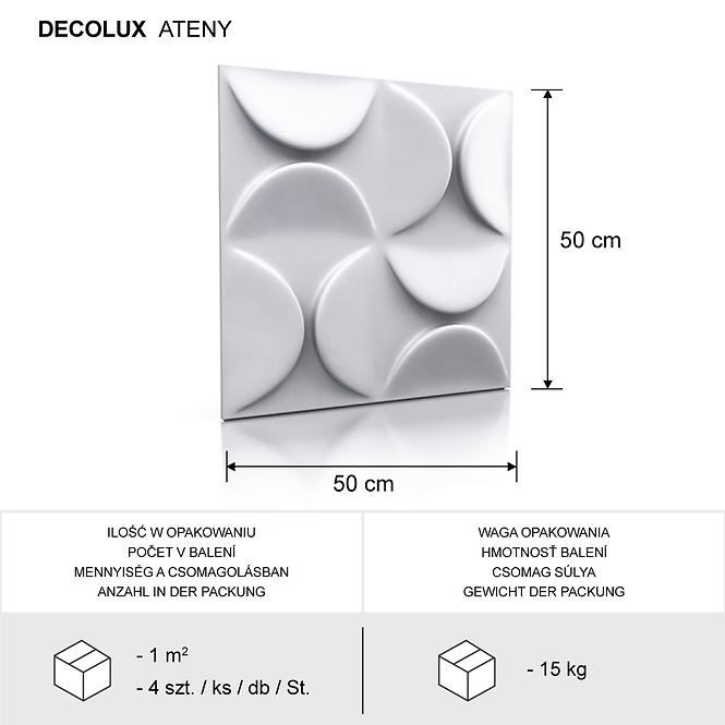 Dekorpanel Ateny 3D falpanel