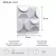 Dekorpanel Ateny 3D falpanel,4