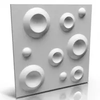 Dekorpanel Londyn 3D falpanel 50x50 cm