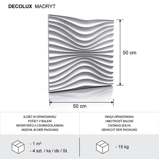 Dekorpanel Madryt 3D panel 50x50 cm