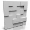 Dekorpanel Praga 3D falpanel 50x50 cm