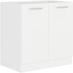 Konyhaszekrény Eko White 80D 2F BB