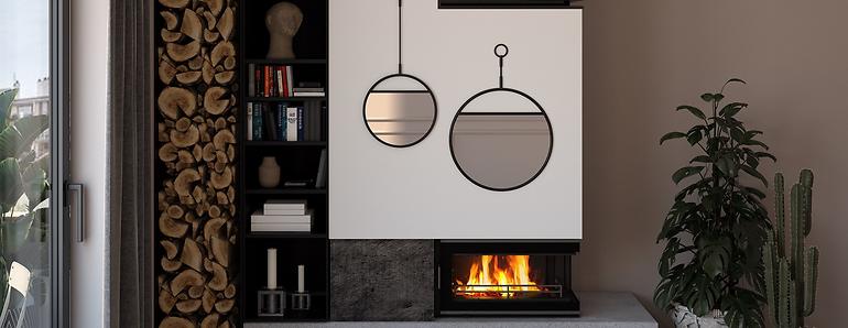 Kandalló kályha  W16 Prémium 14,7 KW balos,10