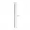 Kerek kerítés oszlop  2000x38mm cink 7027226,2