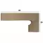 Csempe Lábazatok Zanquin Orion Beige prawy 39/20,3