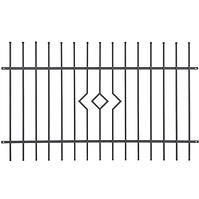 Kerítés panel Porto 2 2m|1,2m ZN+RAL7016