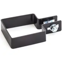 Kezdő bilincs 50x50 mm Zn+RAL7016 strukturált