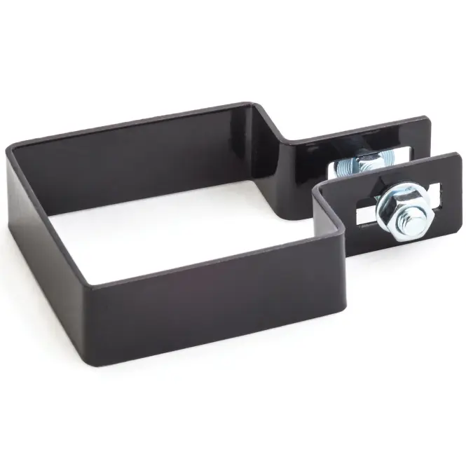 Kezdő bilincs 50x50 mm Zn+RAL7016 strukturált