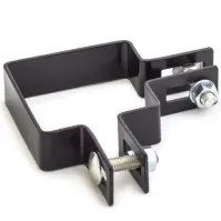 Sarokbilincs 50x50 mm Zn+RAL7016 strukturált