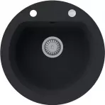 Mosogató Granit  1K 510x510 fekete