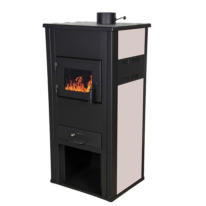Kandallókályha Etaz A bézs víztérrel 15,2 KW/9,2 KW,2