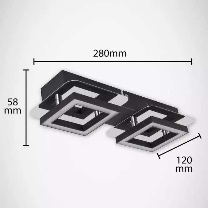 Süllyesztett lámpa Likya 03135 LED-2 4000K