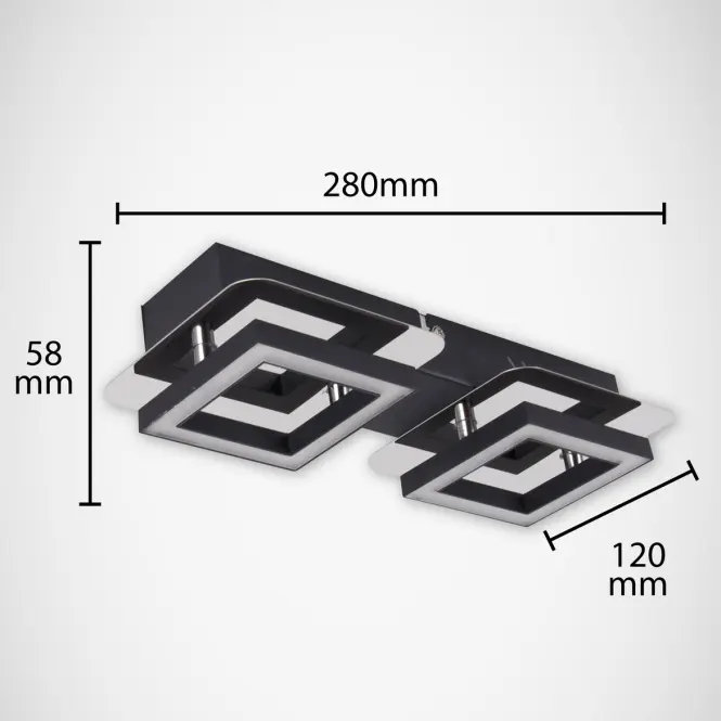 Süllyesztett lámpa Likya 03135 LED-2 4000K,4