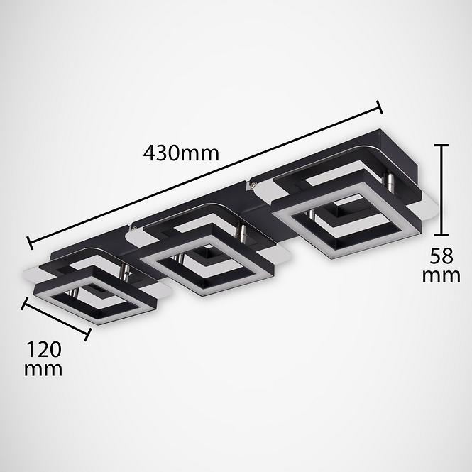 Süllyesztett lámpa Likya 03136 LED-3 4000K