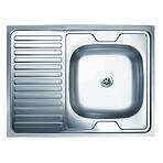 Mosogatótálca 1K 800/600 N120 jobbos +Szifón