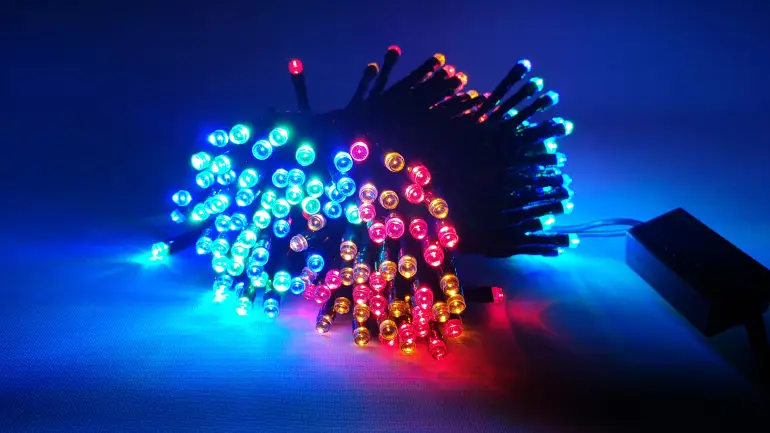 Karácsonyi fények LED 200l na transf.zew. 21/14/LED multi