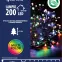 Karácsonyi fények LED 200l na transf.zew. 21/14/LED multi,4