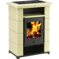 Acél-Kerámia Kályha  Primo Ceramica 7kw