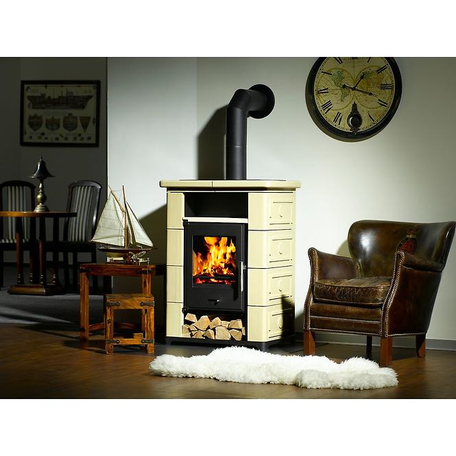 Acél-Kerámia Kályha  Primo Ceramica 7kw