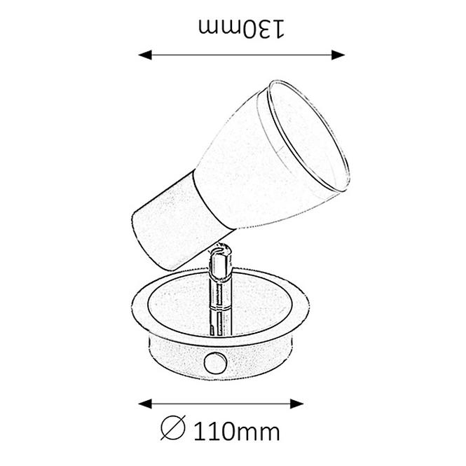 Süllyesztett lámpa Ati 5976 LS1