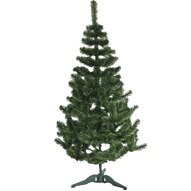 Karácsonyfa, fenyőfa, zöld szélű 100 cm.
