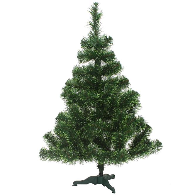 Karácsonyfa, fenyőfa, zöld szélű 100 cm.