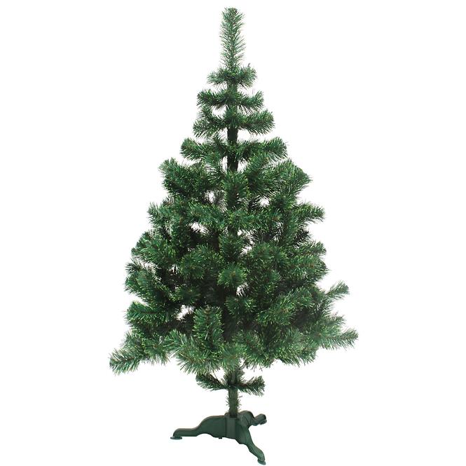Karácsonyfa, fenyőfa, zöld szélű 150 cm.
