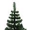 Karácsonyfa, műfenyő, zöld szélű 180 cm.,3