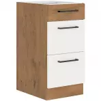 Konyhaszekrény  Vigo fehér HG 40d 3s Bb
