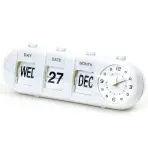 Falióra és ébresztőóra January White Pzj