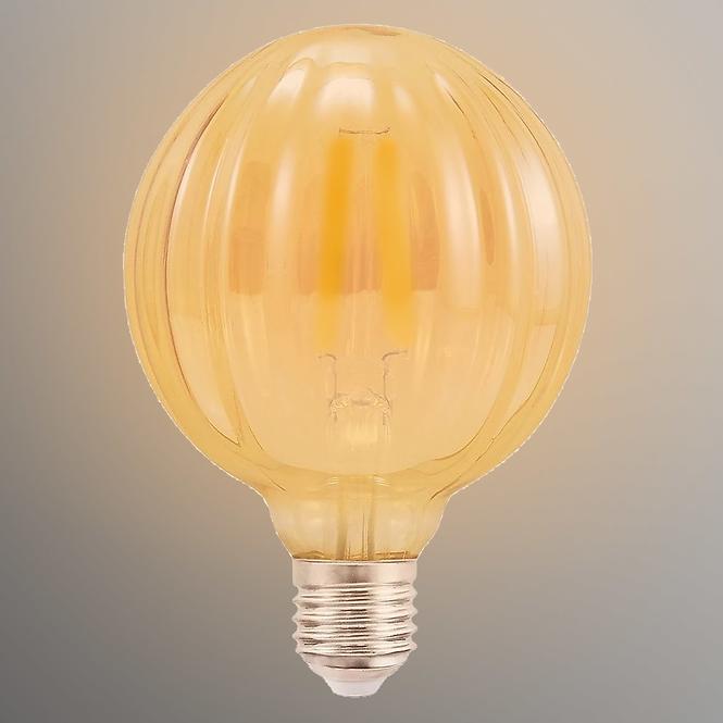 Izzó LED Amber Vintage E27 4w G100