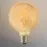 Izzó LED Amber Vintage E27 4w G95