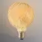 Izzó LED Amber Vintage E27 4w G95